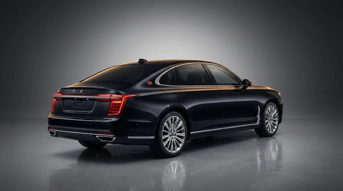 H9 rear three-quarter view